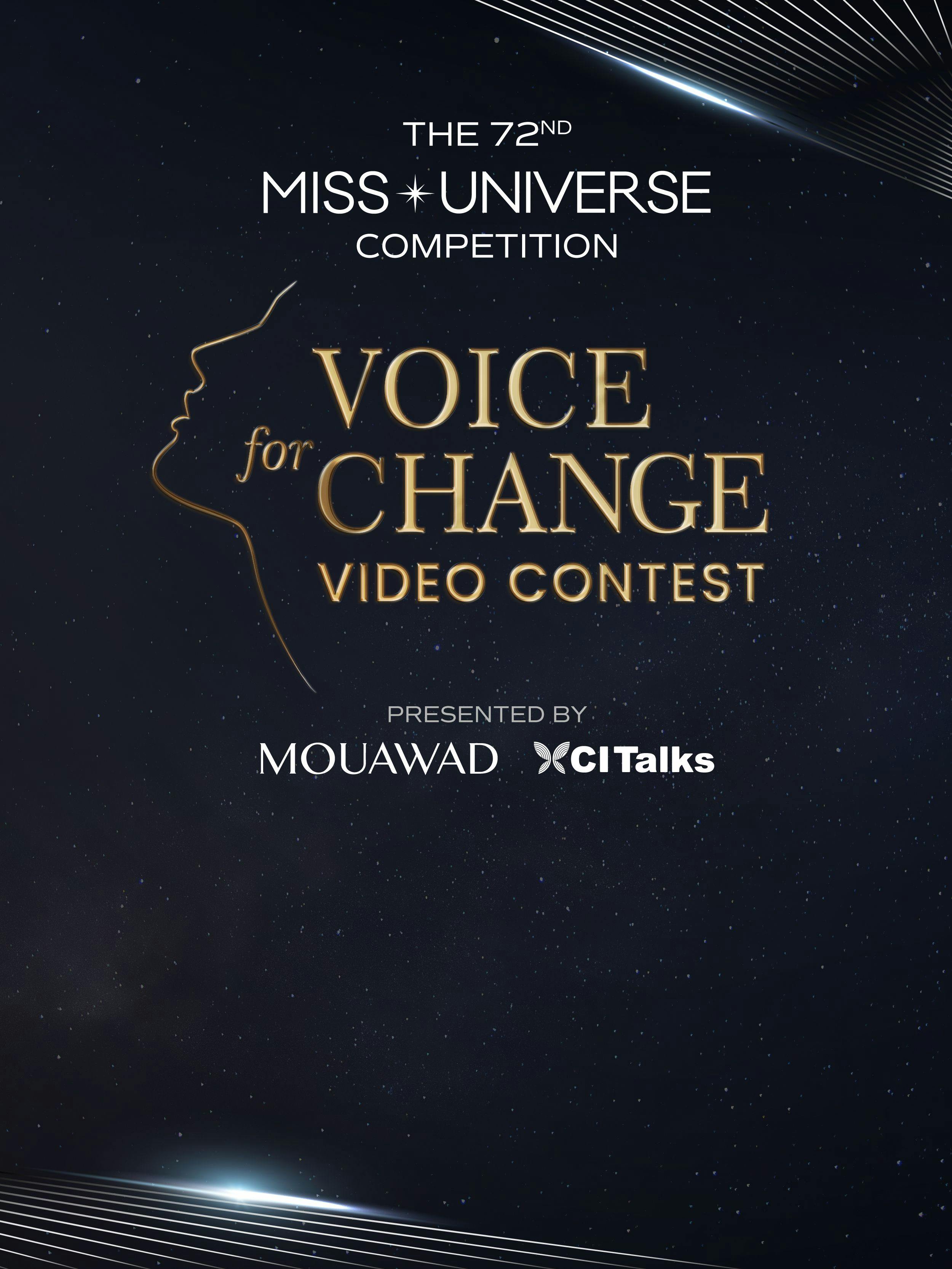 Announcing Miss Universe 2023 Voice for Change